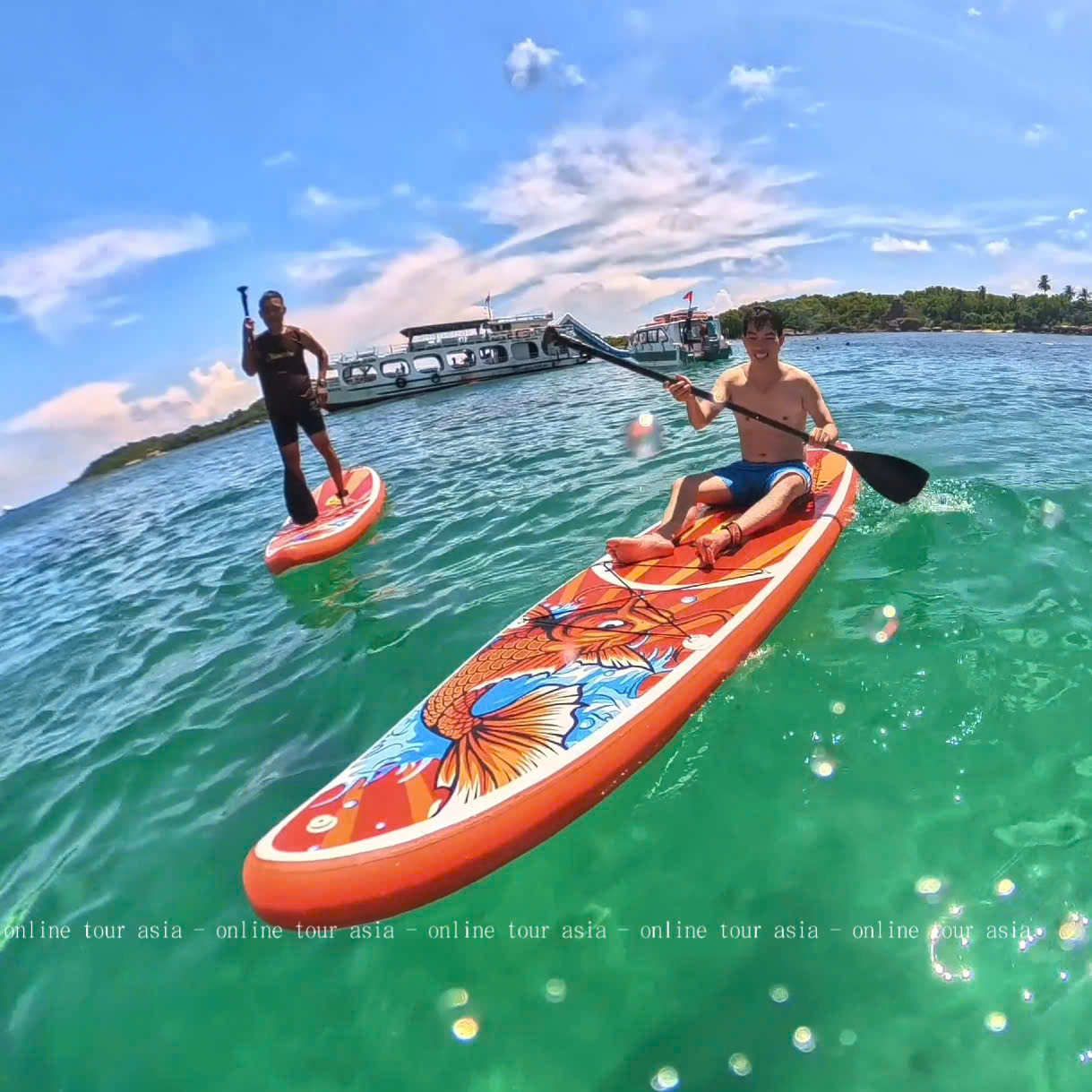 Tour Du Thuyền Buồm Câu Cá Bơi Lội BBQ Trên Vịnh Nha Trang - Ảnh 18