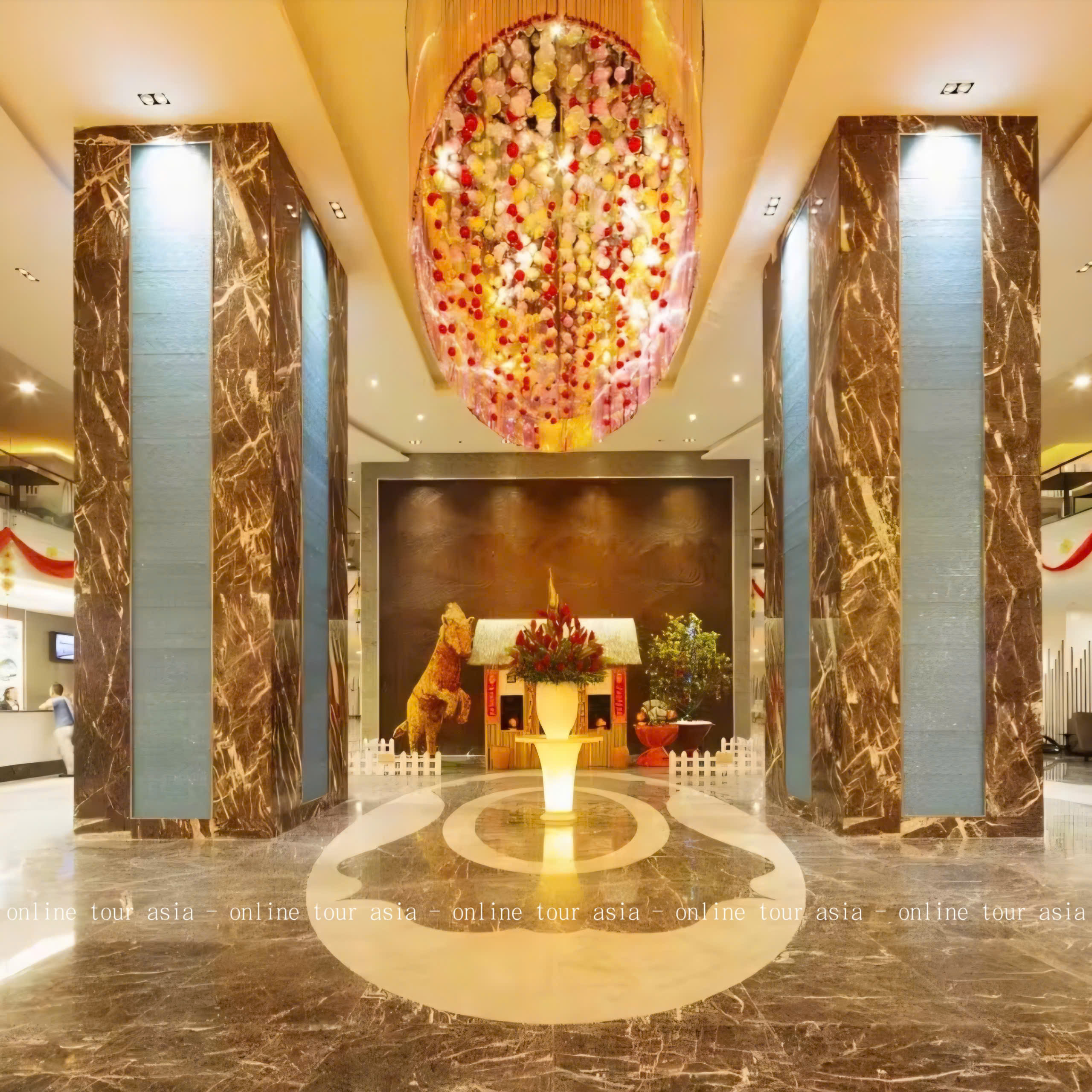 Sảnh tại Khách Sạn Havana Nha Trang cực kỳ sang trọng